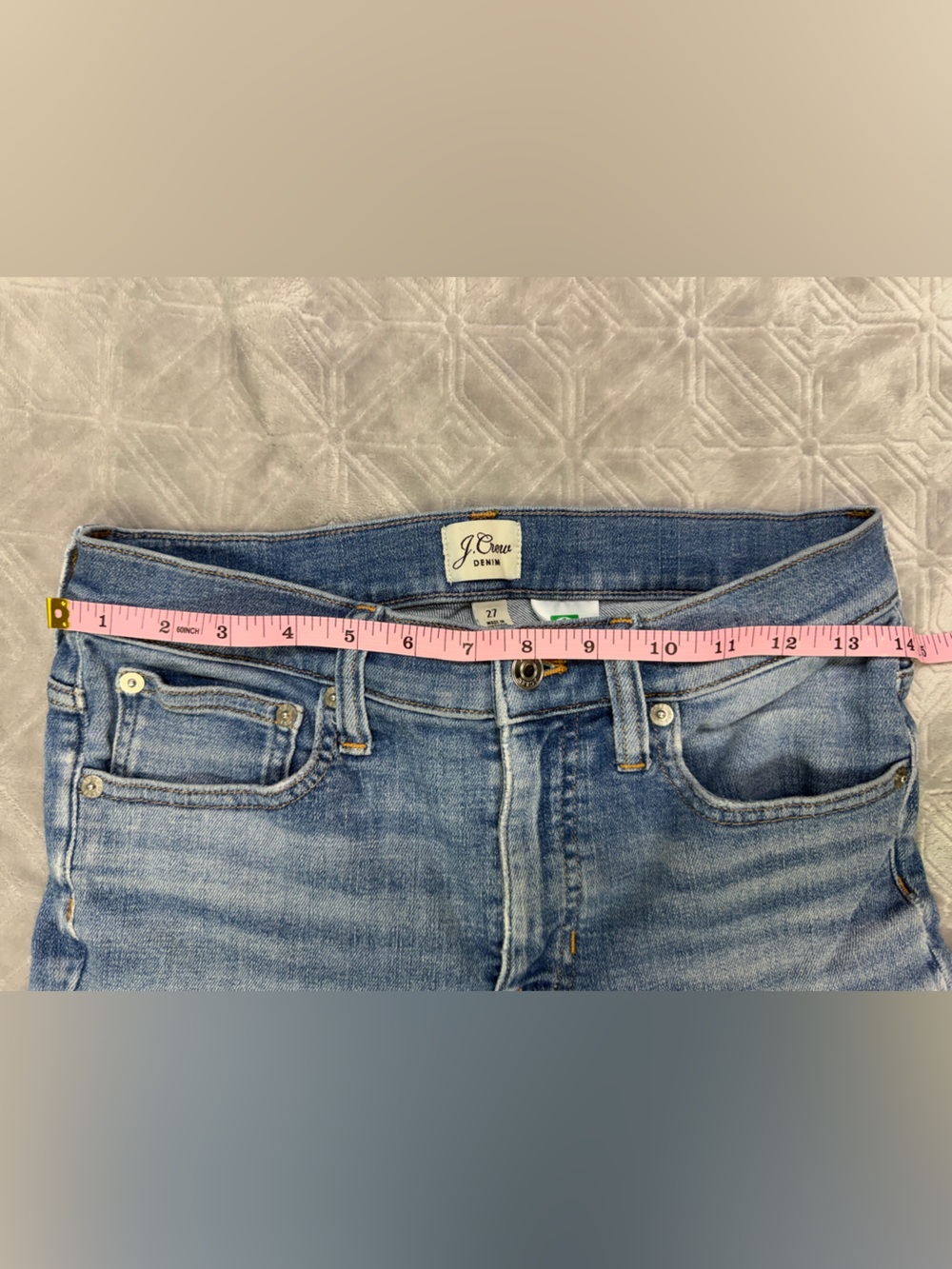 J. Crew 9” Billie Boot Crop Jeans - Picture 6 of 7